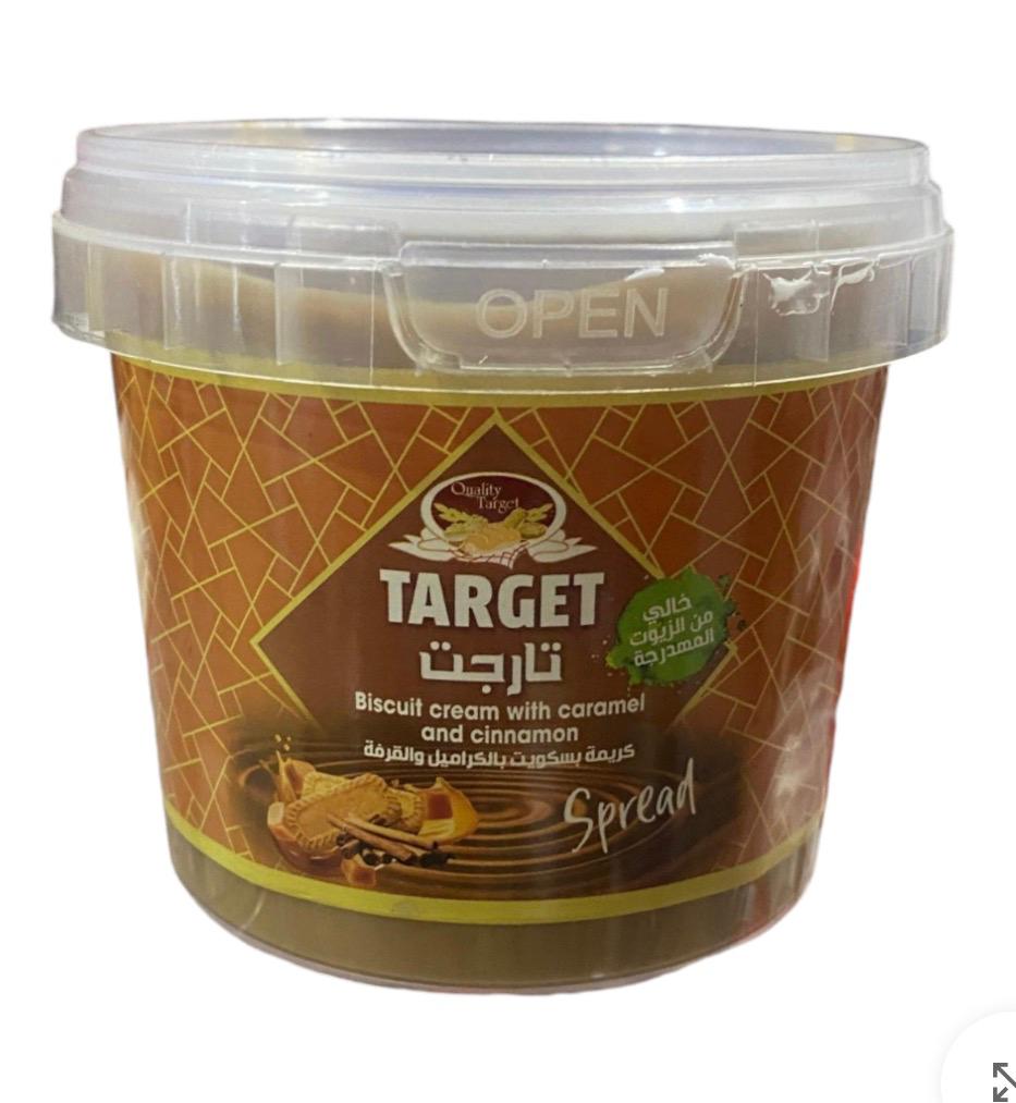 كريمة بسكويت بالكراميل و القرفة